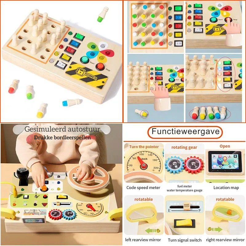 LED Activiteitenbord voor Kinderen (2-6 jaar)