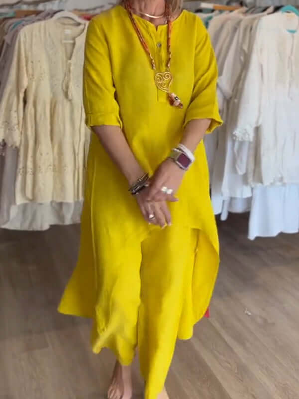Linnen Damespak Wanda - Elegant en Comfortabel
