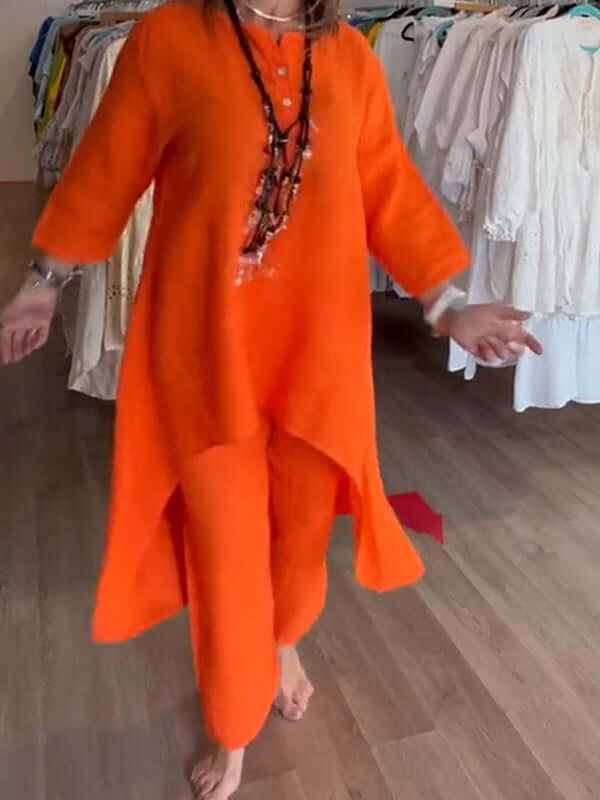 Linnen Damespak Wanda - Elegant en Comfortabel