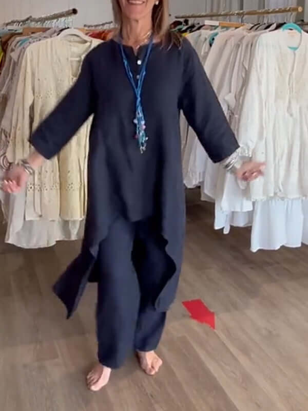 Linnen Damespak Wanda - Elegant en Comfortabel