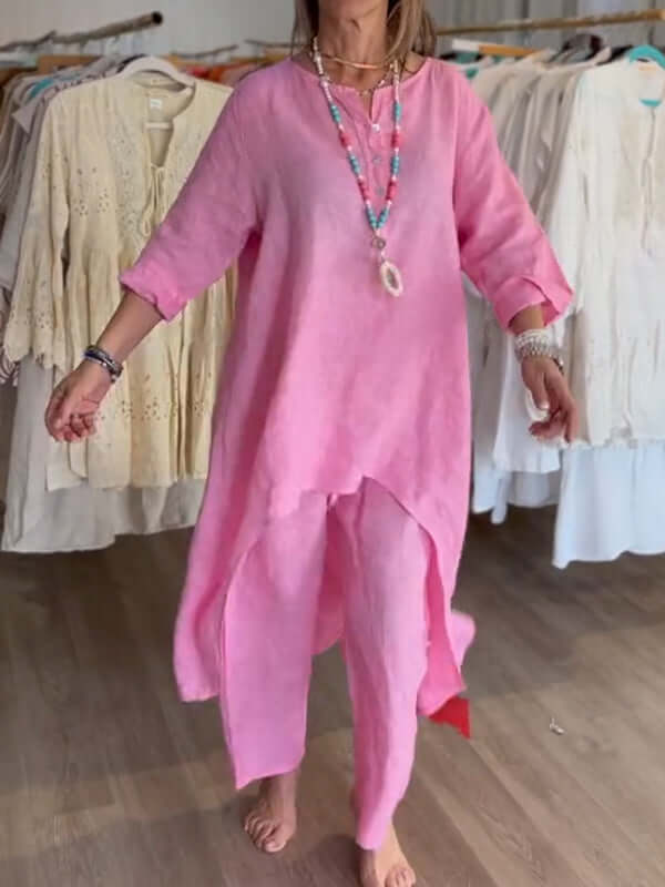 Linnen Damespak Wanda - Elegant en Comfortabel