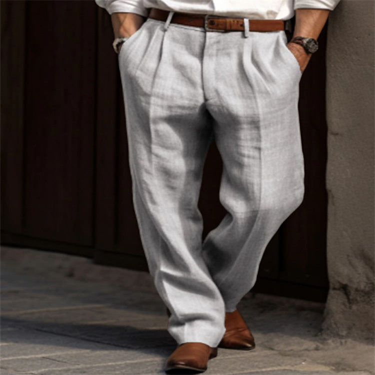 Linnen Herenbroek Klaus - Comfort en Stijl