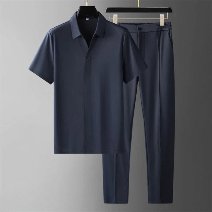 Luxe Grayson Polo en Pantalon Set Heren