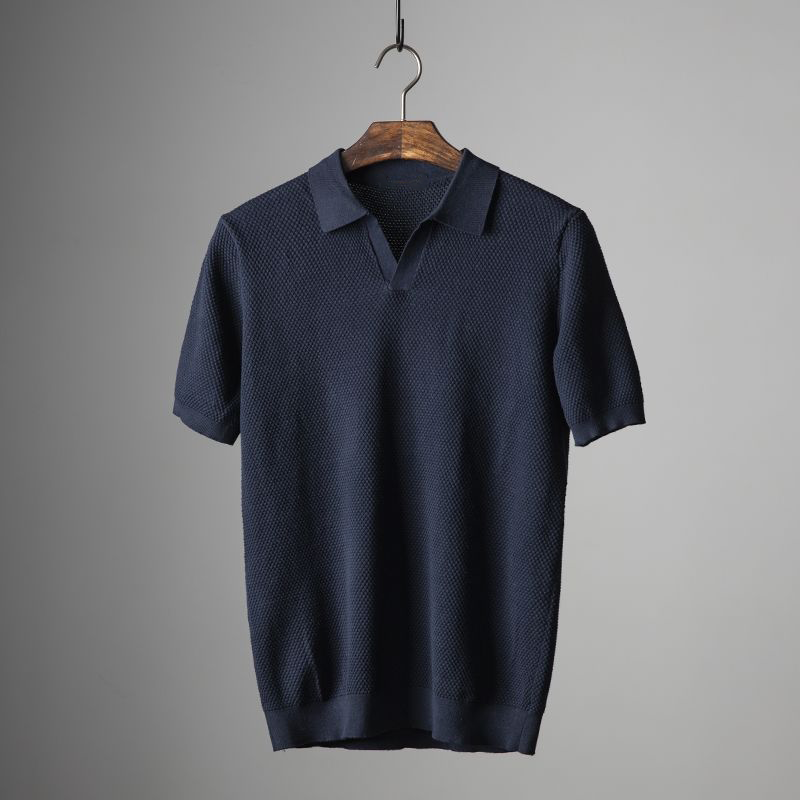 Luxe Herenpolo van Peruaans Biokatoen
