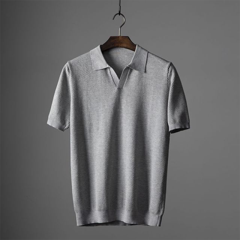 Luxe Herenpolo van Peruaans Biokatoen