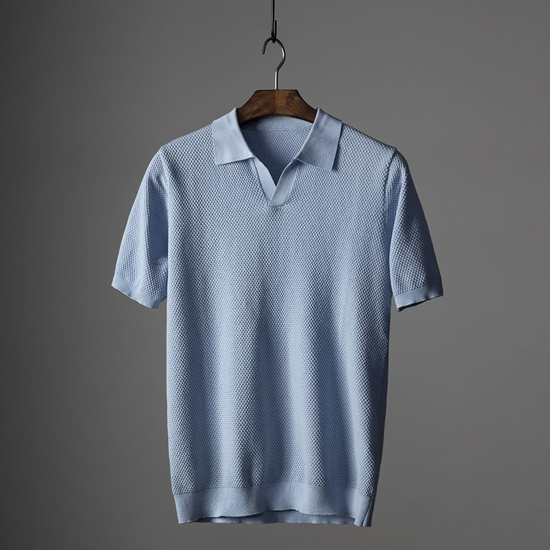 Luxe Herenpolo van Peruaans Biokatoen