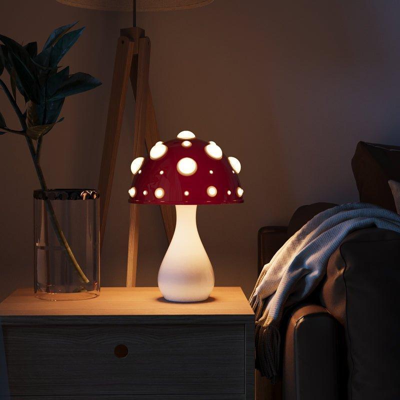 Lydie Betoverende Paddenstoel Tafellamp - Dimbaar LED