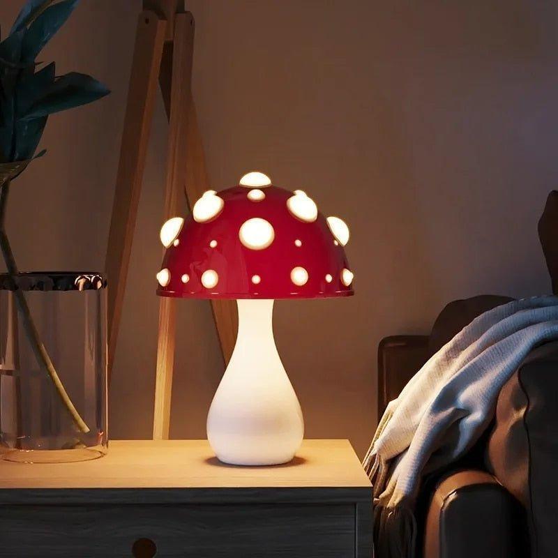 Lydie Betoverende Paddenstoel Tafellamp - Dimbaar LED