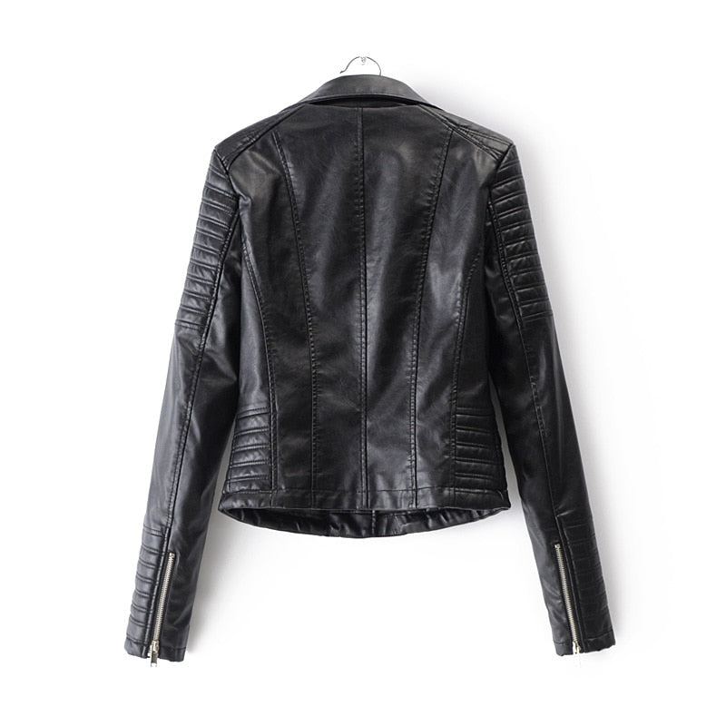 Lyrica Dames Motorjas met Asymmetrische Rits