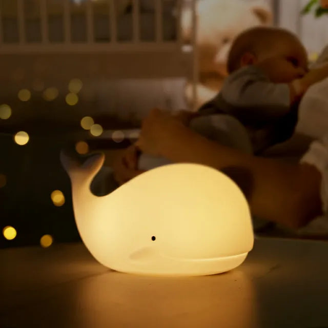Magisch Verlichte Walvis Nachtlamp voor Kinderen