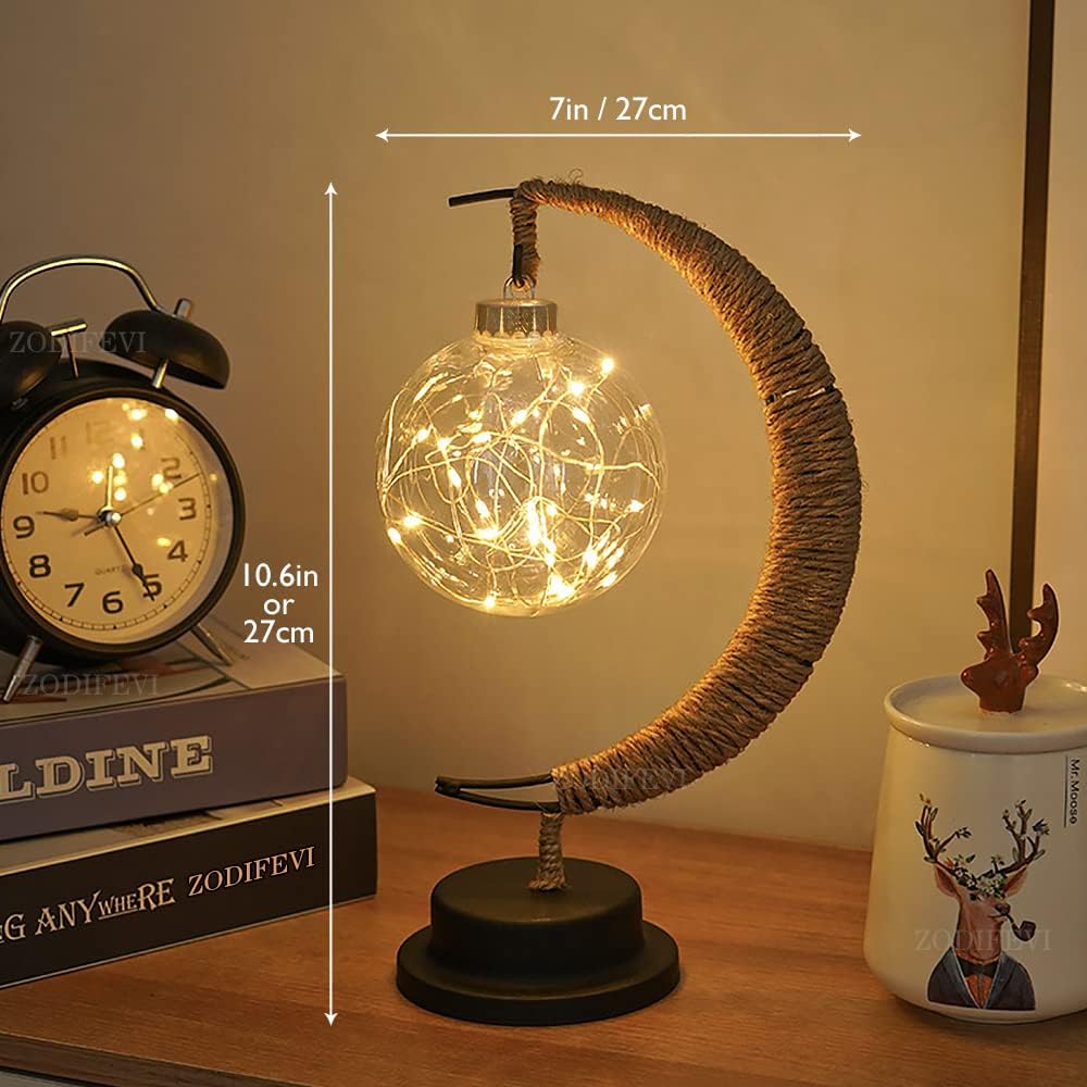 Magische Maanlamp met Halve Maan Design