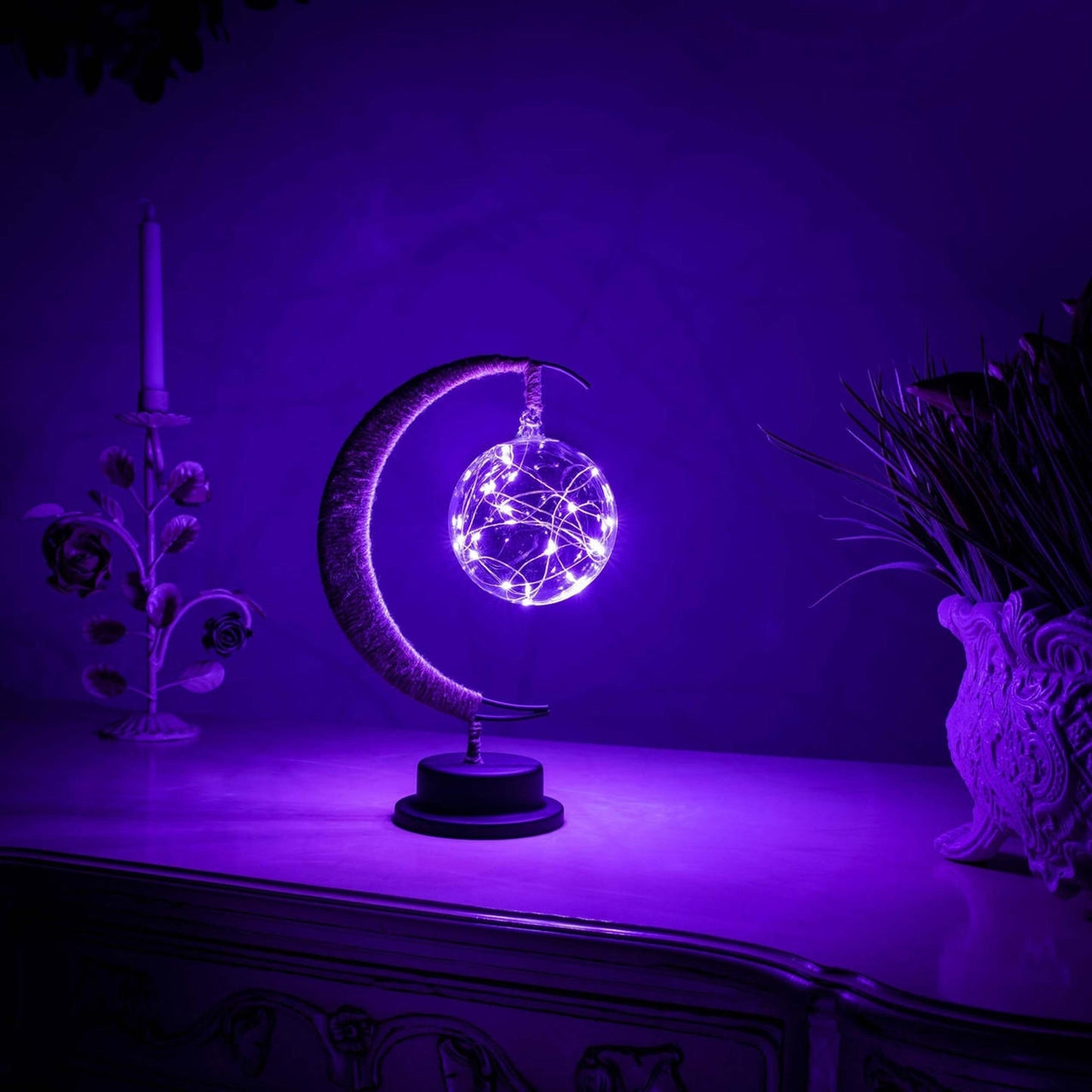 Magische Maanlamp met Halve Maan Design