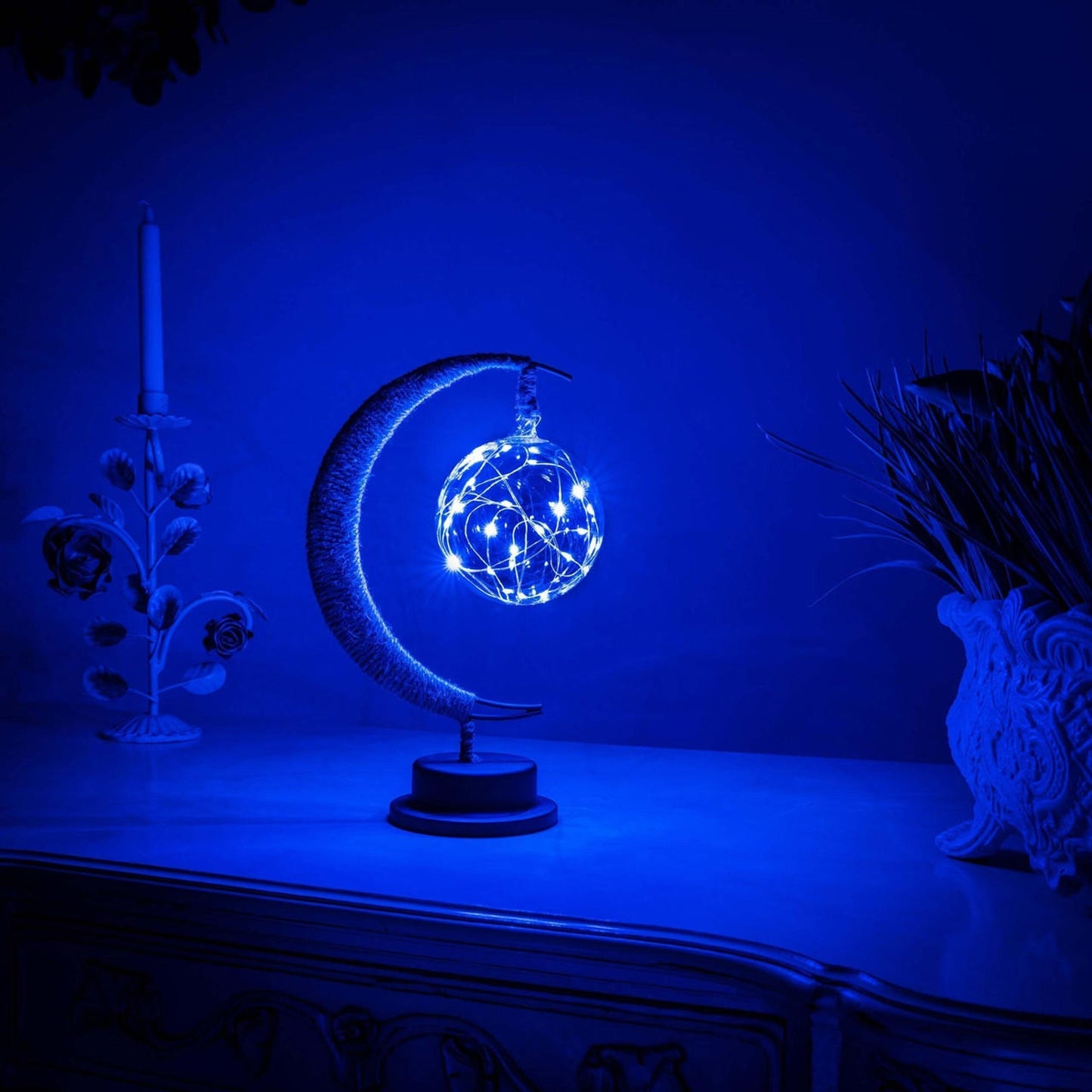 Magische Maanlamp met Halve Maan Design