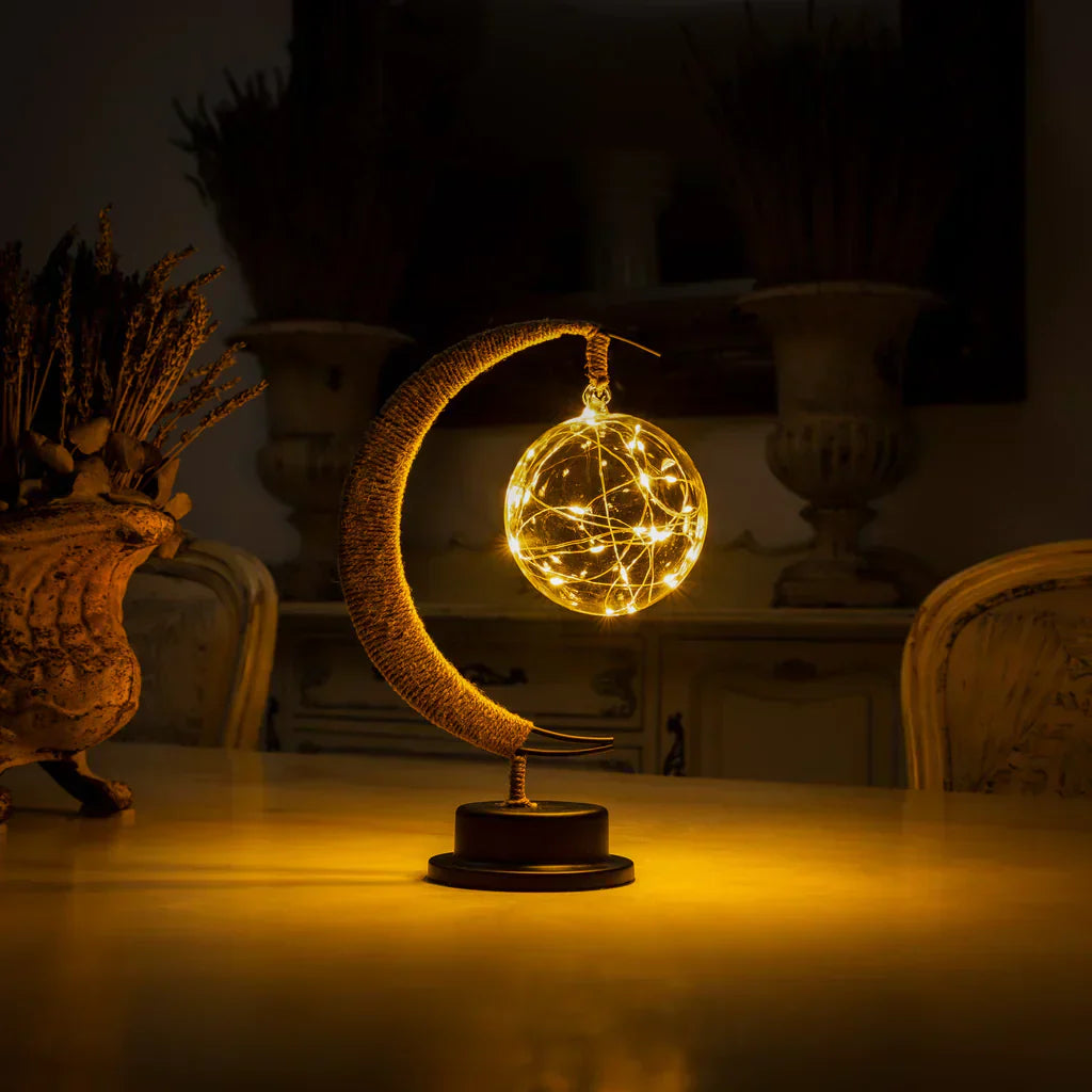 Magische Maanlamp met Halve Maan Design