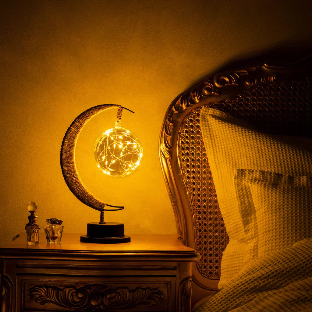 Magische Maanlamp met Halve Maan Design