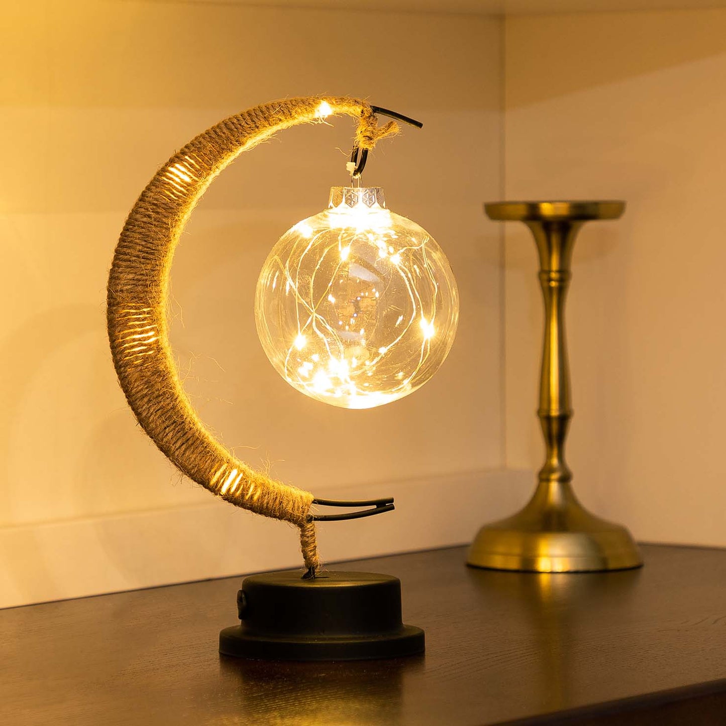 Magische Maanlamp met Halve Maan Design