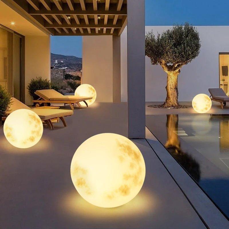 Magische Tuin Maanlamp - Oplaadbare LED Verlichting