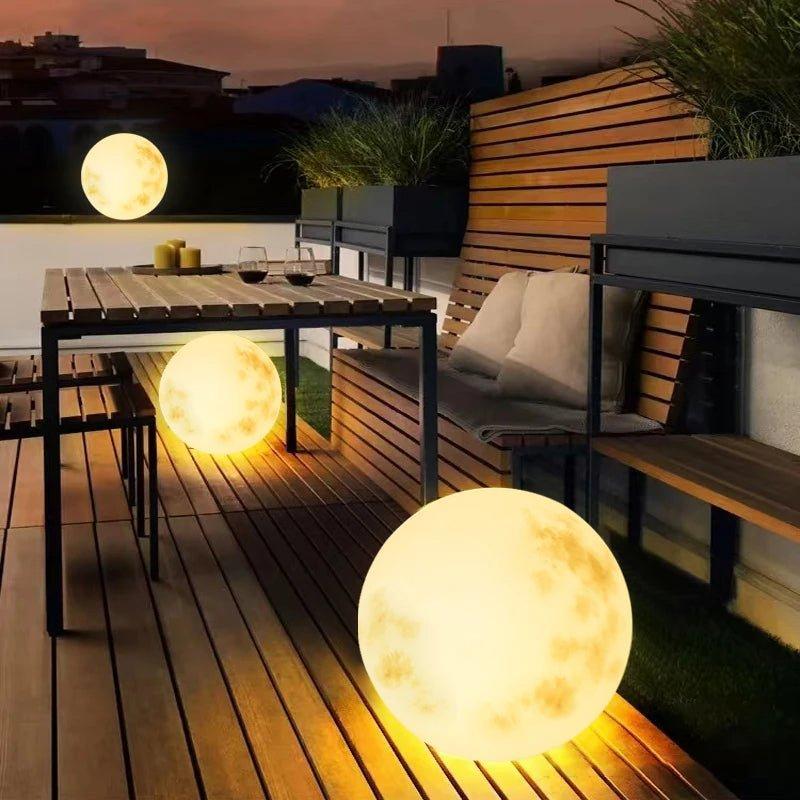 Magische Tuin Maanlamp - Oplaadbare LED Verlichting