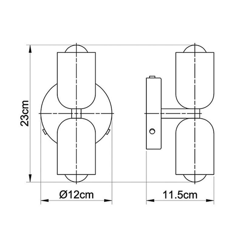 Maricarmen Wandlamp - Crèmewit Acryl Sfeerverlichting