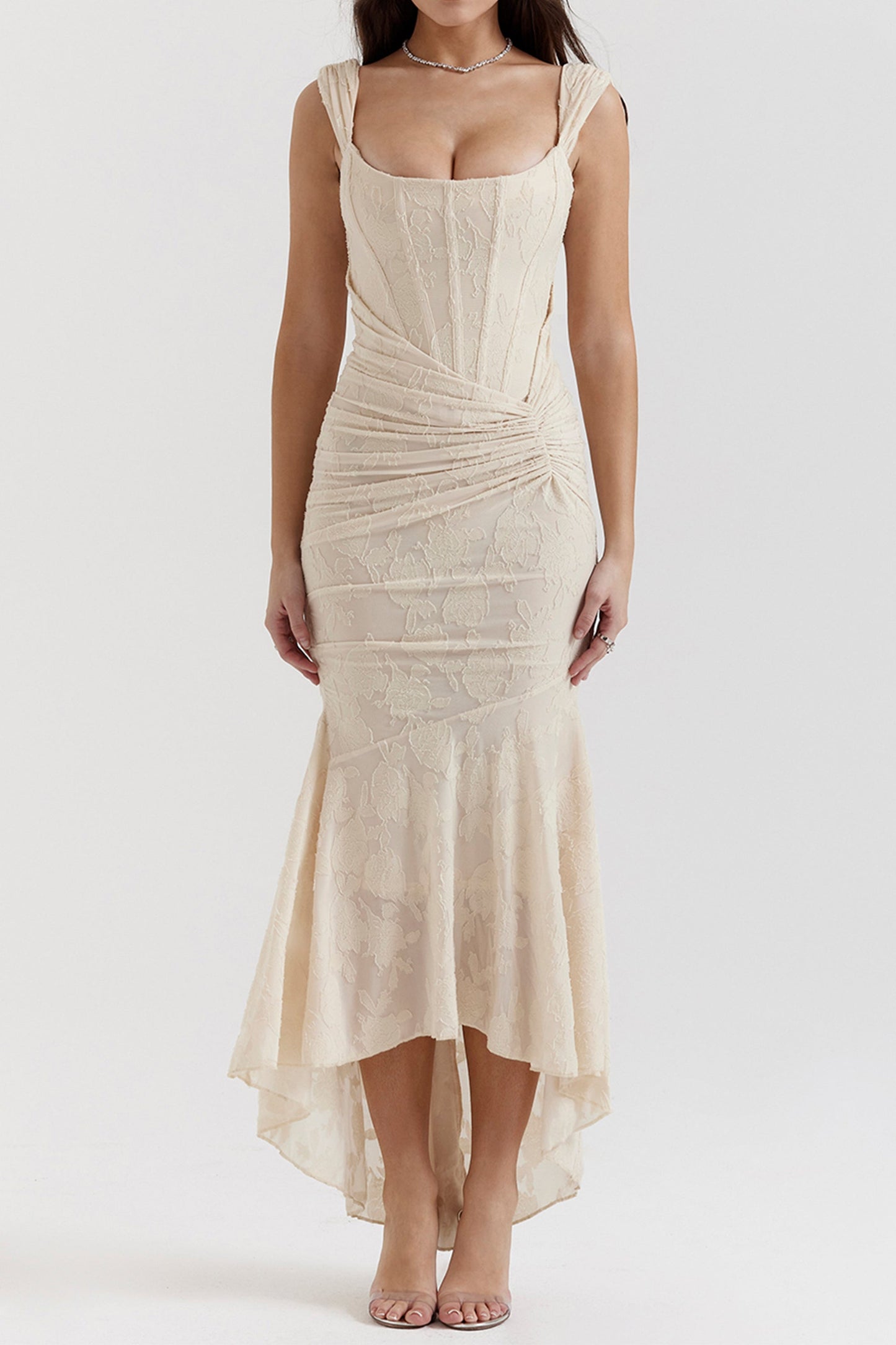 Maxi Jurk Bloemenpatroon - Elegante Mariekje