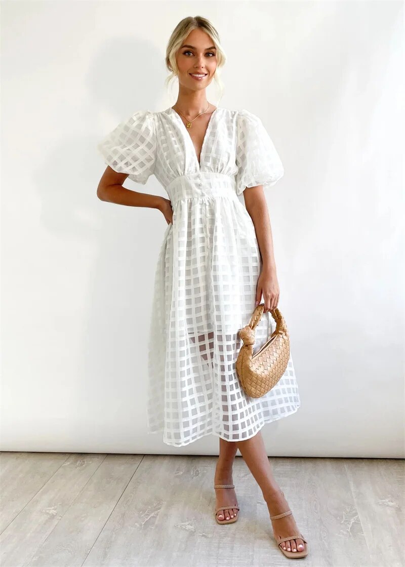 Midi-Jurk Julie - Tijdloze Elegantie