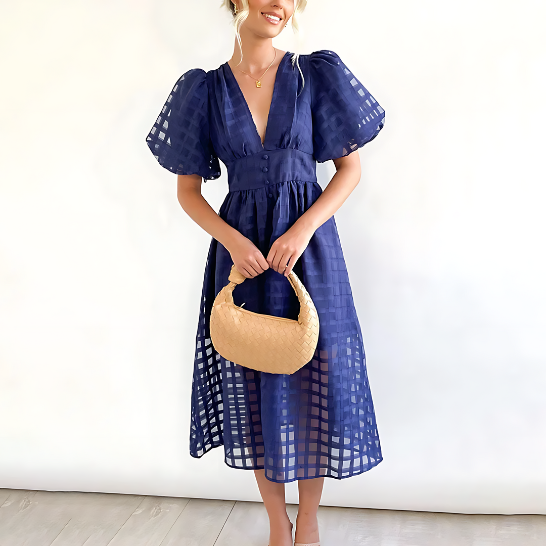 Midi-Jurk Julie - Tijdloze Elegantie