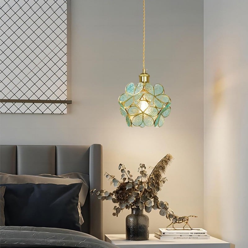 Moderne Bloemen Hanglamp - Acryl Witte Lotusstijl