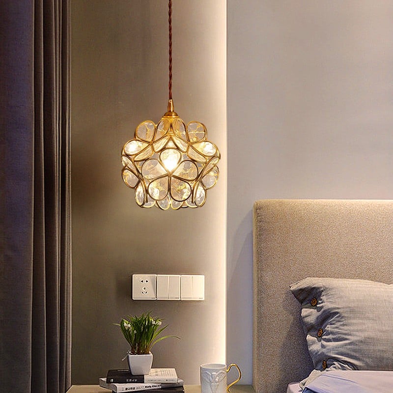 Moderne Bloemen Hanglamp - Acryl Witte Lotusstijl
