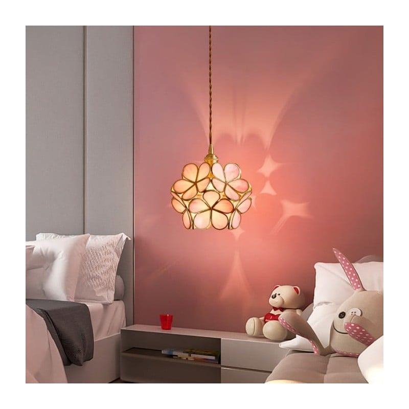 Moderne Bloemen Hanglamp - Acryl Witte Lotusstijl