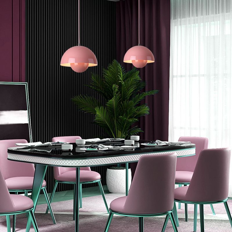 Moderne Bloempot Hanglamp - Scandinavisch Metaal