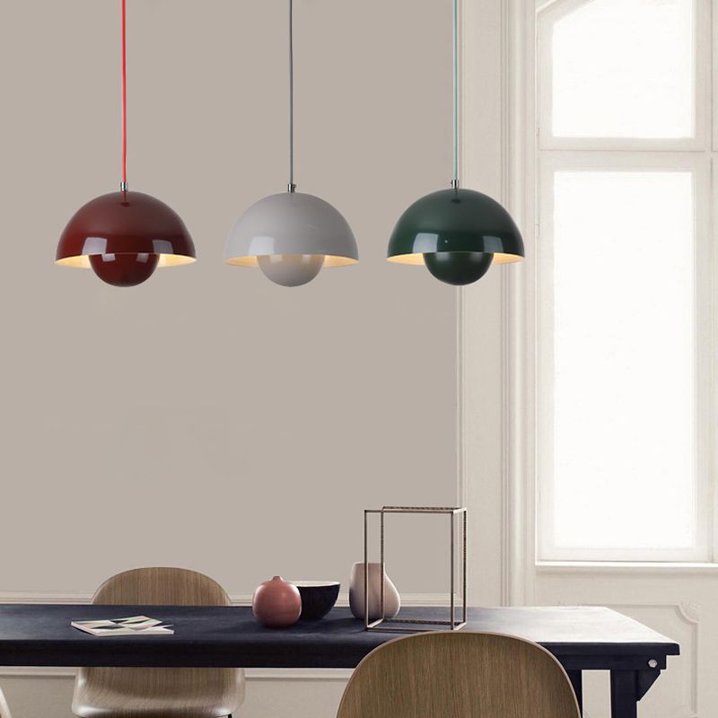 Moderne Bloempot Hanglamp - Scandinavisch Metaal
