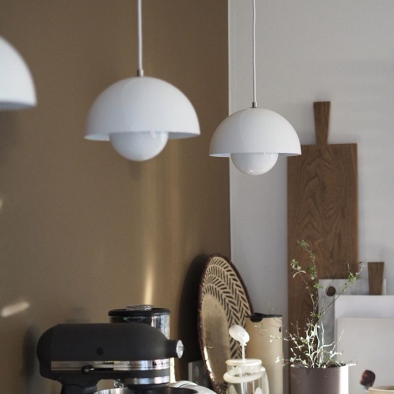 Moderne Bloempot Hanglamp - Scandinavisch Metaal