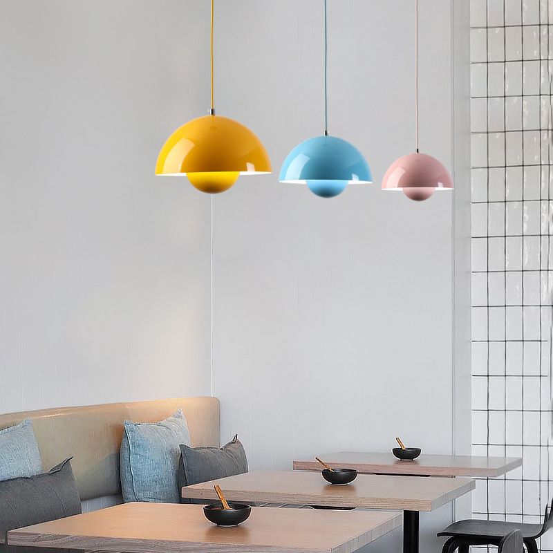 Moderne Bloempot Hanglamp - Scandinavisch Metaal