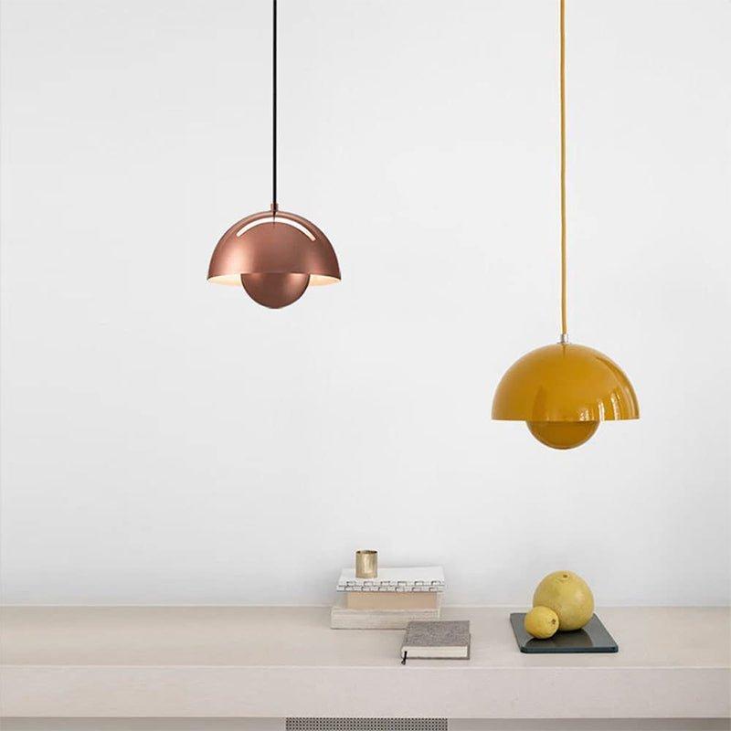 Moderne Bloempot Hanglamp - Scandinavisch Metaal