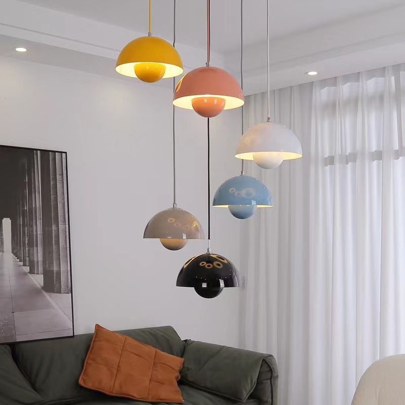 Moderne Bloempot Hanglamp - Scandinavisch Metaal
