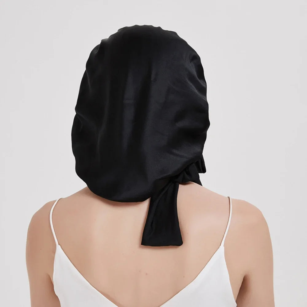 Moerbeizijden Luxe Slaapmuts voor Vrouwen