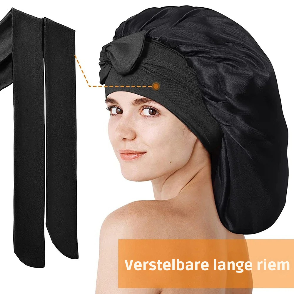 Moerbeizijden Luxe Slaapmuts voor Vrouwen