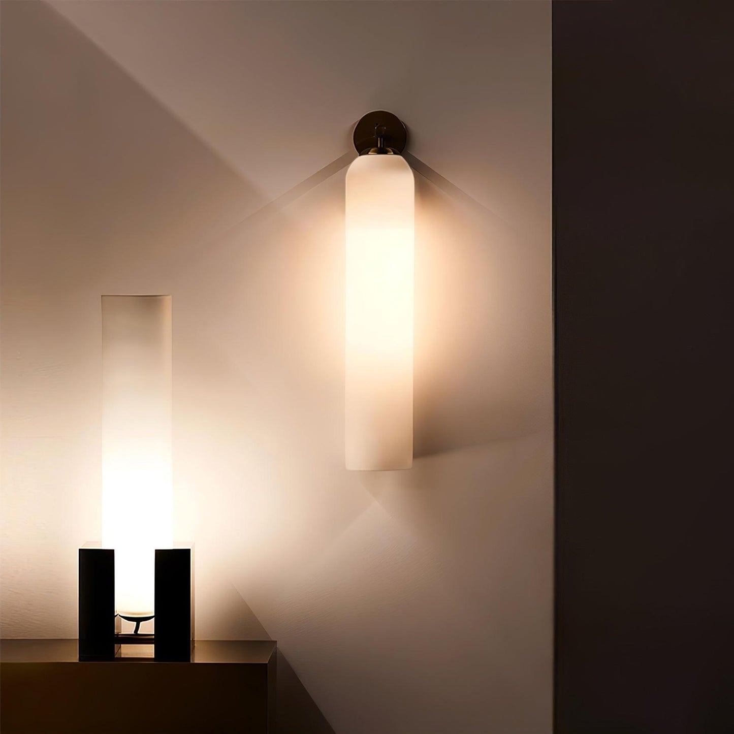 Mónica Glazen Wandlamp - Zacht Licht Voor Sfeervolle Ruimtes