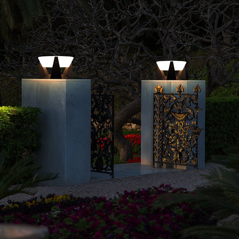 Nairobi Zonne-energie Lamp - Ijzer met IP65 Waterdicht