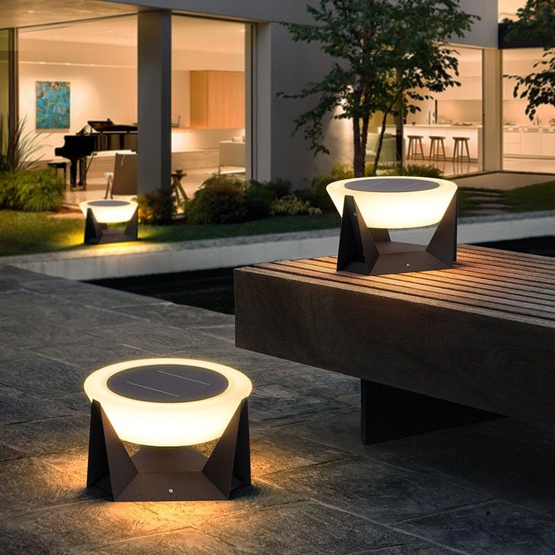 Nairobi Zonne-energie Lamp - Ijzer met IP65 Waterdicht