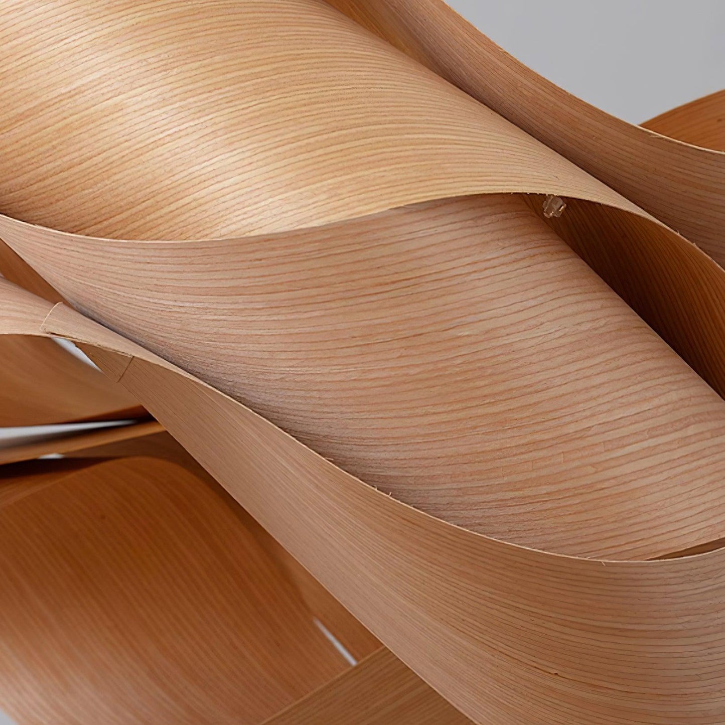 Natuurlijke Houten Hanglamp - LED Verlichting Sfeer
