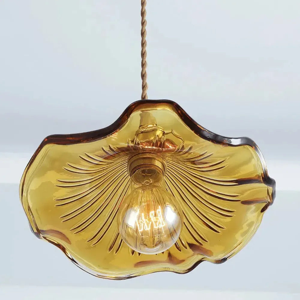 Nicola Hanglamp - Glas Met Bloemrijke Ontwerp