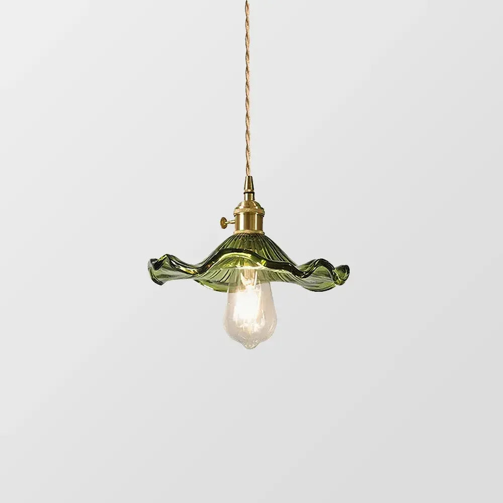 Nicola Hanglamp - Glas Met Bloemrijke Ontwerp