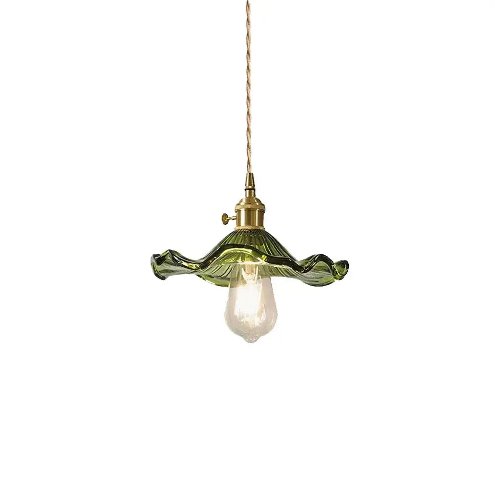 Nicola Hanglamp - Glas Met Bloemrijke Ontwerp