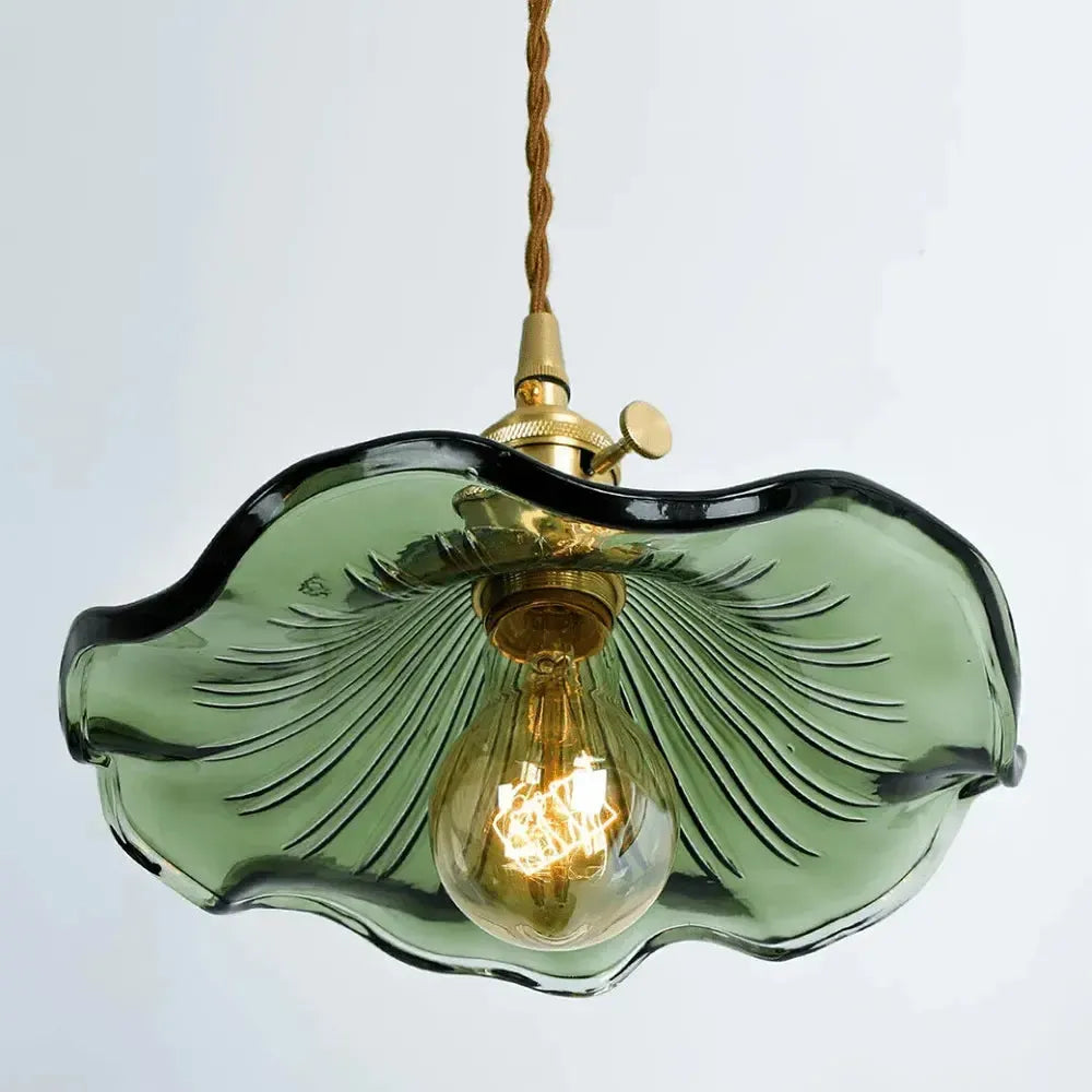 Nicola Hanglamp - Glas Met Bloemrijke Ontwerp