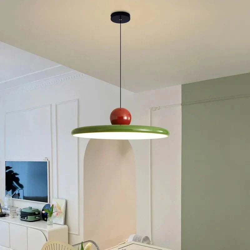 Noé LED Hanglamp Crème - Vliegende Schotel Metaal