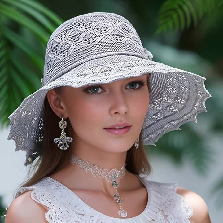 Odessa Elegante Zonnehoed Brede Rand