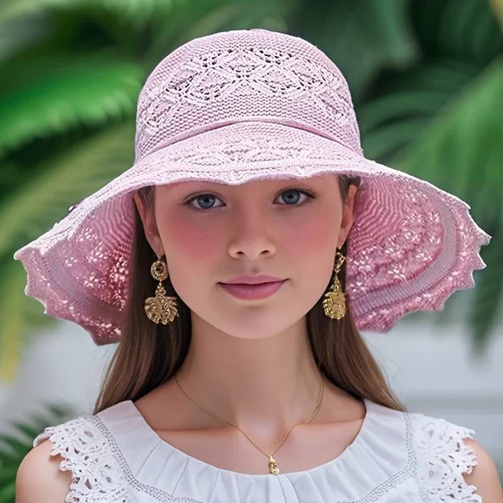 Odessa Elegante Zonnehoed Brede Rand