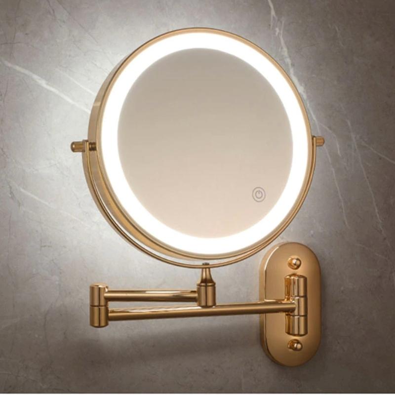 Oplaadbare LED Make-up Spiegel - 360° Rotatie