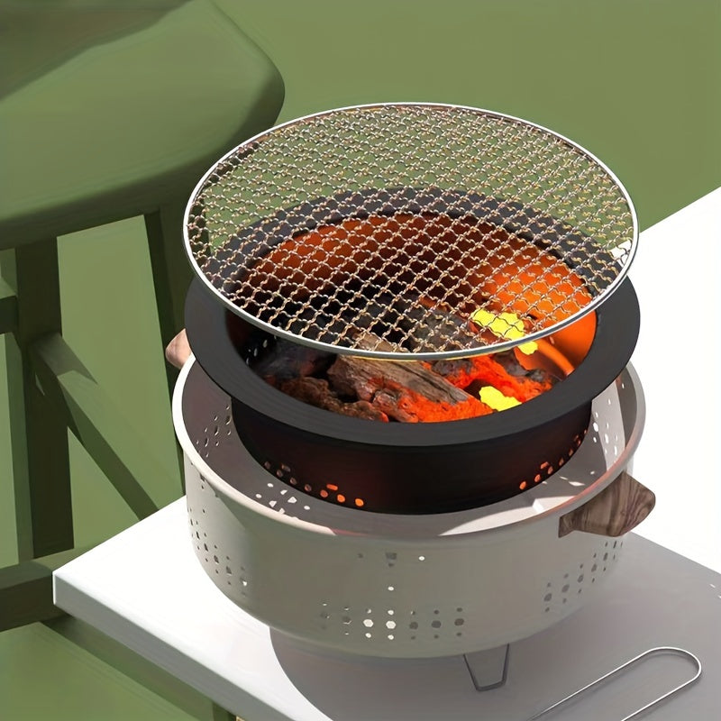 Opvouwbare RVS Houtskoolgrill voor Buiten